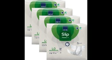 ABENA Incontinentie Slip Premium L0 - Eendelig Verband ter Bescherming van Zwaar Urineverlies en (Dunne) Ontlasting - Perfecte Aansluiting door Flexibele Sluitstrips - 104 Stuks