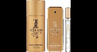 Paco Rabanne 1 million gift set 100ml EDT + 150ml deodorant spray + 10ml EDT