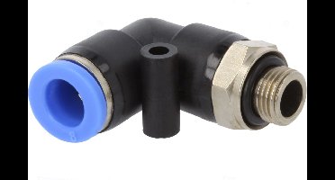 2x Haakse inschroef insteekkoppeling 8 x G1/8" - 15 bar