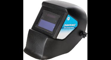 Silverline Automatische laskap - zonne-energie - verstelbare hoofdband - dubbele lichtsensoren - 0,45 kg