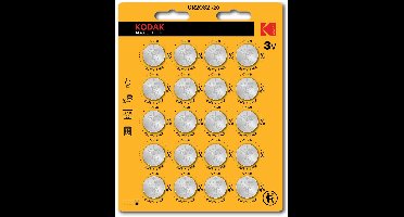 Kodak MAX lithium button CR2032 20 pack