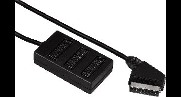 Hama Scart Splitter 21P 3-Voudig Ve=15