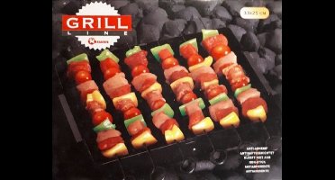 Metaltex barbecue Shishkebap antikleef 33x25cm