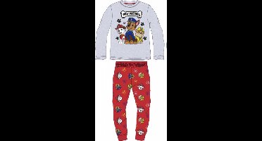 Nickelodeon Paw Patrol Pyjama Katoen Grijs Maat 128