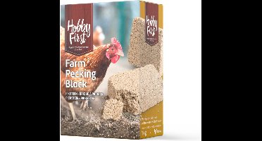 HobbyFirst Farm Pecking Block - 1 kg
