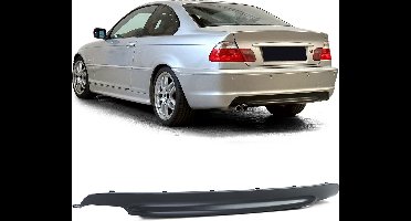 Diffuser Voor Bmw 3 Serie E46 Sedan Coupe Cabriolet M Pakket Achterbumper Mat Zwart Uitlaat Links 318 320 325 330 335