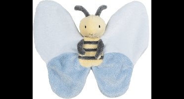 Happy Horse Bij Benja Knuffeldoekje - Blauw/Geel - Baby cadeau