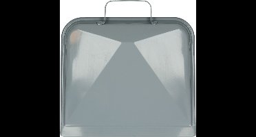 Vero Stofblik - Metaal - Met korte grip - Grijs