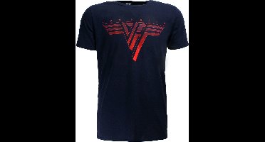 Eddy Van Halen Classic Red Logo T-Shirt - Officiële Merchandise - 3XL
