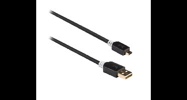 Konig USB 2.0 A Male naar USB 2.0 Micro Male - 2 m
