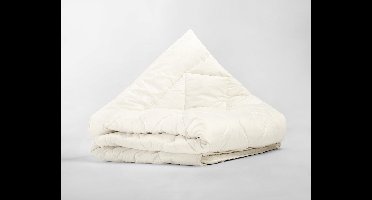 Sleeptime Percal Wollen - Enkel Dekbed - Tweepersoons - 200x220 - Creme