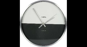 Aluminium klok ø28cm