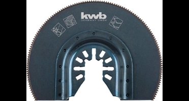 KWB Invalzaagblad, halfrond, HSS - 709440