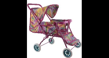 Buggy " retro look " - poppenwagen - Kinderwagen - model ZEBRA