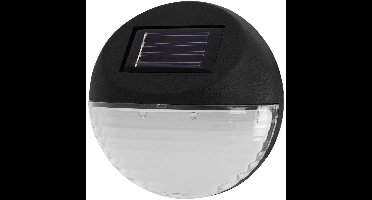 Monzana Tuinverlichting op Zonneenergie - Set van 6 11x4,5cm - Zwart