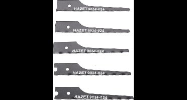 Hazet 9034P-024/5 Jigsaw blade set 5 stuk(s)