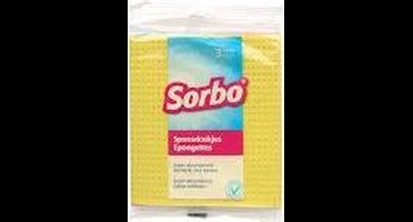 Sorbo Sponsdoeken 20x18cm 3St