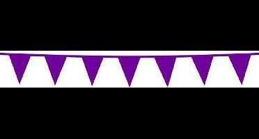 Wefiesta Vlaggenlijn 3 Meter 10 X 15 Cm Polyetheen Purper