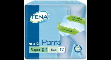 Tena Pants Super - mt S - 12 st - Incontinentiebroekjes