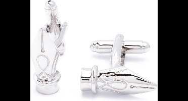 Manchetknopen - Vulpen Pen Punt Inkt Nib