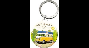 VW Bulli Get Away Sleutelhanger.