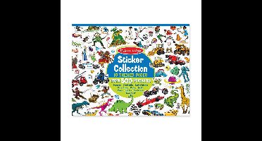 Melissa & Doug Sticker Boek Stoere Jongens Thema's