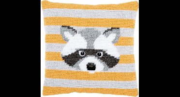 Vervaco - Schuine spansteekkussen kit - Walter - PN-0158104 - Borduren - Borduurpakket - Borduurpakket volwassenen - Borduurpakket kind