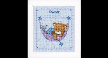 Telpakket kit Beertje in hangmat  - Vervaco - PN-0150993