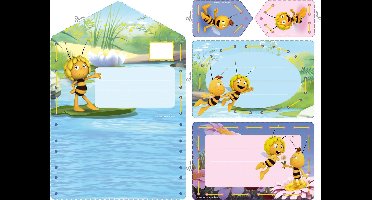 Borduurkaart kit MDB Uitnodiging Maya set van 5 - Vervaco - PN-0163580