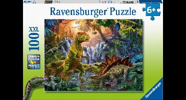 Ravensburger puzzel Oase van dinosauriÃƒÂ«rs - Legpuzzel - 100 stukjes