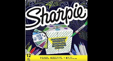 Viltstift Sharpie 0 - 5 en 0 - 9mm + gratis cadeaulabels