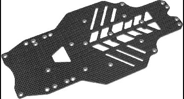 Team Corally - Chassis SSX-10 - Graphite 2.5mm - 1 pc