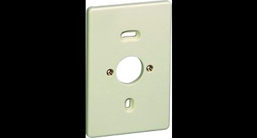 Attema TMK Montageplaat, vlak met fels moeren - crème