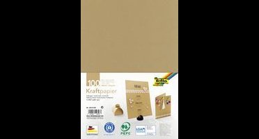 Kraftpapier folia a4 120gr 100 vel