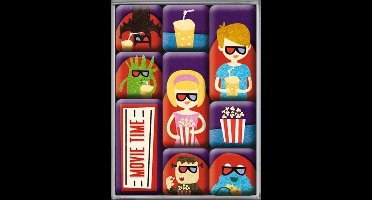 Movie Time Magneet Set (9)