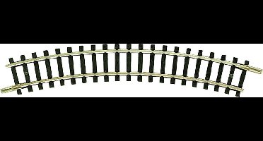 N Fleischmann rails (zonder ballastbed) 22221 Gebogen rails 30 ° 194.6 mm 12 stuk(s)