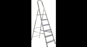 Aluminium Huishoud En Professionele Trapladder 6 Treden