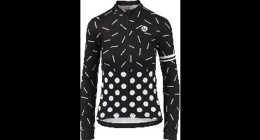 AGU Sprinkle Dot Fietsshirt Lange Mouwen Essential Dames - Zwart - S