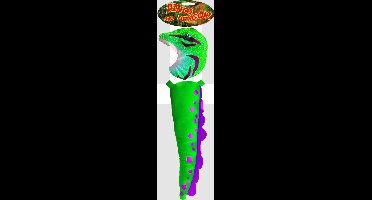 Rubie's Accessoireset Dinosaurus Jongens Groen 2-delig