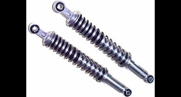 Schokbreker Set voor Honda MB / MT - Lengte 365mm - Chroom