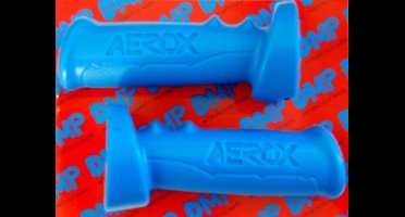 Handvatset model origineel Yamaha Aerox blauw DMP op=op