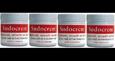 Sudocrem Luierzalf - 4 x 60 Gram Voordeelverpakking