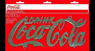 Coca-Cola Kenteken Plaat Chroom