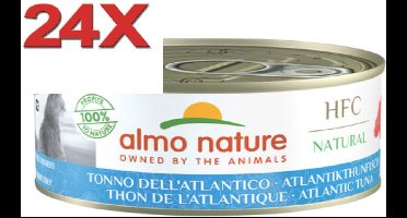 Almo Nature HFC - Kattenvoer - Atlantische Oceaan Tonijn - 24x150gr
