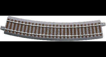 H0 Roco GeoLine (met ballastbed) 61122 Gebogen rails 6 stuk(s)