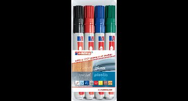 Viltstift edding 3300 schuin 1-5mm assorti | 10 stuks