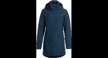 VAUDE Skomer Wollen Parka Dames, blauw