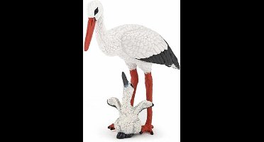 Papo - Ooievaar met kuiken