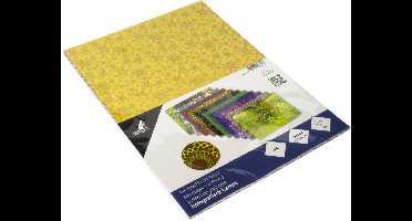 Kangaro holografisch karton - A4 - 300 gram - assorti - 10 vel - K-0066P02