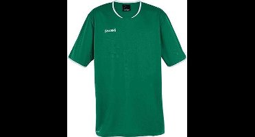 Spalding Move Shooting Shirt Heren - Groen / Wit | Maat: 4XL